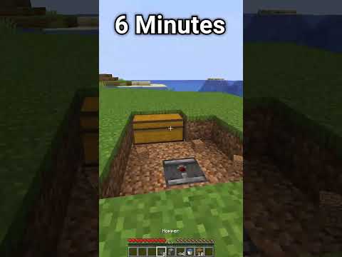 OP Farms at Different Times (World’s Smallest Violine) #minecraft #shorts