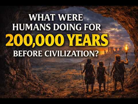What Were Humans Doing for 200,000 Years Before Civilization? | History for Sleep