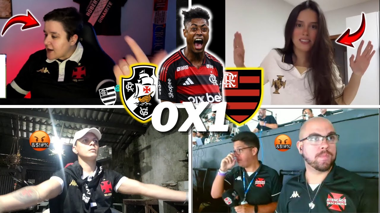 REAÇÕES DOS VASCAINOS - VASCO 0X1 FLAMENGO- SEMI FINAL CARIOCA 2025- VAMOS RIR KKKKK