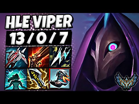 Jhin vs Caitlyn ADC [ HLE Viper ] Rank #2 Korea Challenger 25.4 ✅