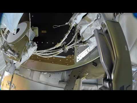 ISS Expedition 50: US EVA #41 - Peggy Whitson GoPro [Part 3]