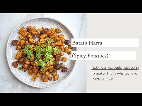Quick Tutorial Batata Harra (Lebanese Spicy Potatoes) | Cooking with Zahra