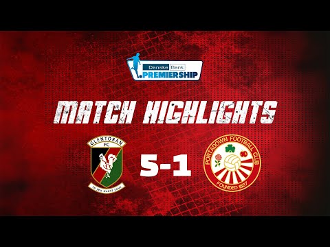 Glentoran 5 - 1 Portadown | Danske Bank Premiership | 01/04/23