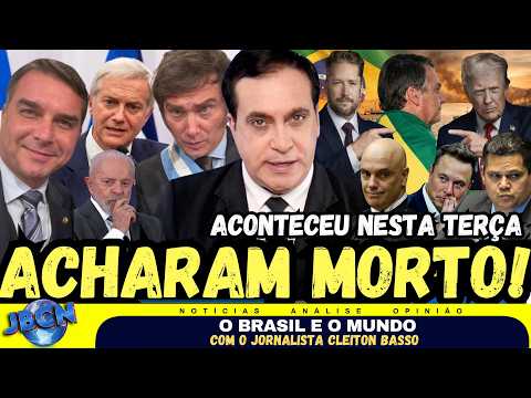 ACHARAM MORT0 NA CASA DE LULA, ANDRÉ MENDONÇA ACIONADO, CASO MASTER, VORCARO, TRUMP SOLTAR BOLSONARO