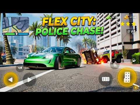 Flex City Gameplay – House to City Life Adventure | Pizza Delivery Job, Car Drive, Drone View 🔥