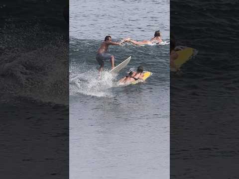 Watch Your Legs! #surfing #balisurf #surfers