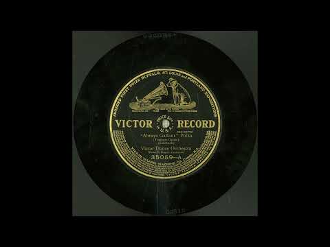 Victor Dance Orchestra - "Always Gallant" Polka (1904)