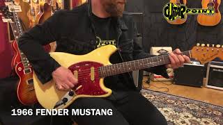 Video thumbnail for 1966 Fender Mustang - Olympic White /  GuitarPoint Maintal / Vintage Guitars by GuitarPoint