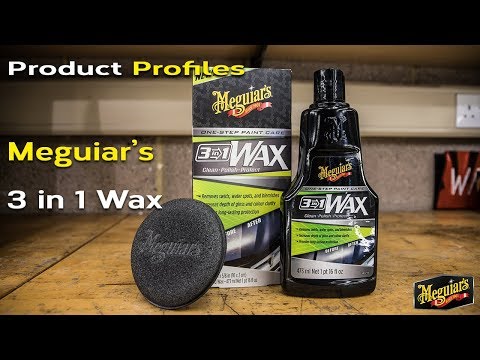 NEW Meguiars 3 in 1 Wax - Product Profiles