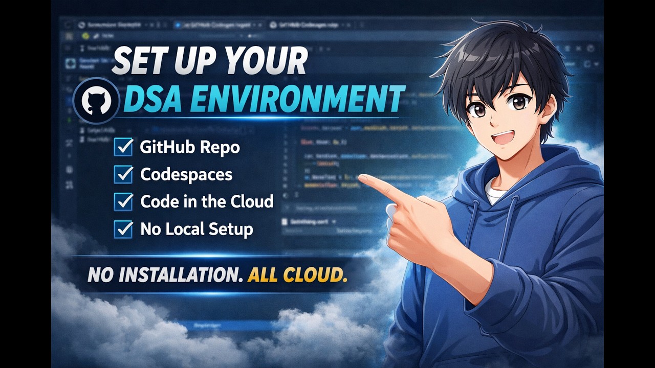I'm Back!🔥 Setup GitHub Codespaces for DSA using Java (Full Beginner Guide)