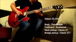 Video thumbnail for Ibanez JSM 100 and Gibson ES 335 by Gitaris Kantoran