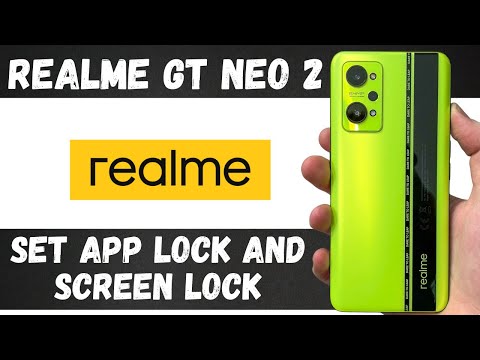 Realme GT Neo 2 App Lock and screen lock