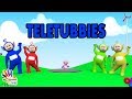 Teletubbies 3D Finger Family Nursery Rhymes For Children