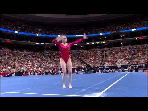 Chellsie Memmel - Floor Exercise - 2008 Olympic Trials - Day 1