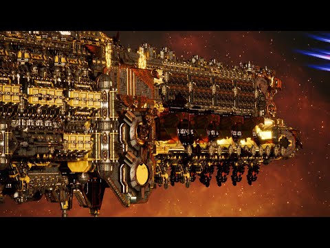 Skalgrim Mod 2021: Imperator Somnium - Imperial Navy vs Orks - Battlefleet Gothic Armada 2