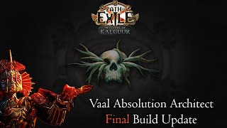 Vaal Absolution High Budget Update/Showcase | Legacy of Phrecia