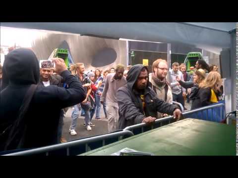 Wise Rockers playing "Next Step" on Steppaddict Sound System @ Braderie de Lille 2015