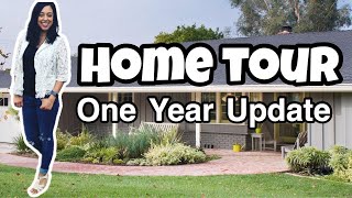 NEW One Year Home Tour // One Year In Our New Home // New Home Update
