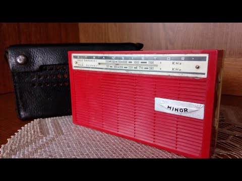 Radio Minor MOT 631-2 Unitra Eltra 1968r