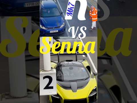 Crazy Stage 3 Golf R v McLaren Senna Launch 🚀