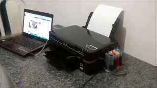 preview picture of video 'Instalação Bulk Ink Epson Tx133 & Tx135'