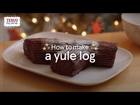 How to Make a Yule Log | Tesco Food