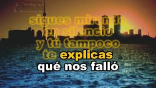 Enrique Iglesias - El Muro karaoke letra lyric