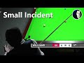 Snooker Incident | Mark Williams vs Paul Davison | 2021 German Masters Qualifiers - Round 1