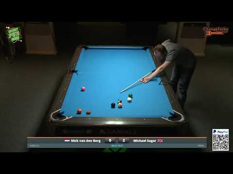 FINAL HEINEKEN OPEN 2021 - Nick van den Berg (NL) v Michael Sagar (UK)