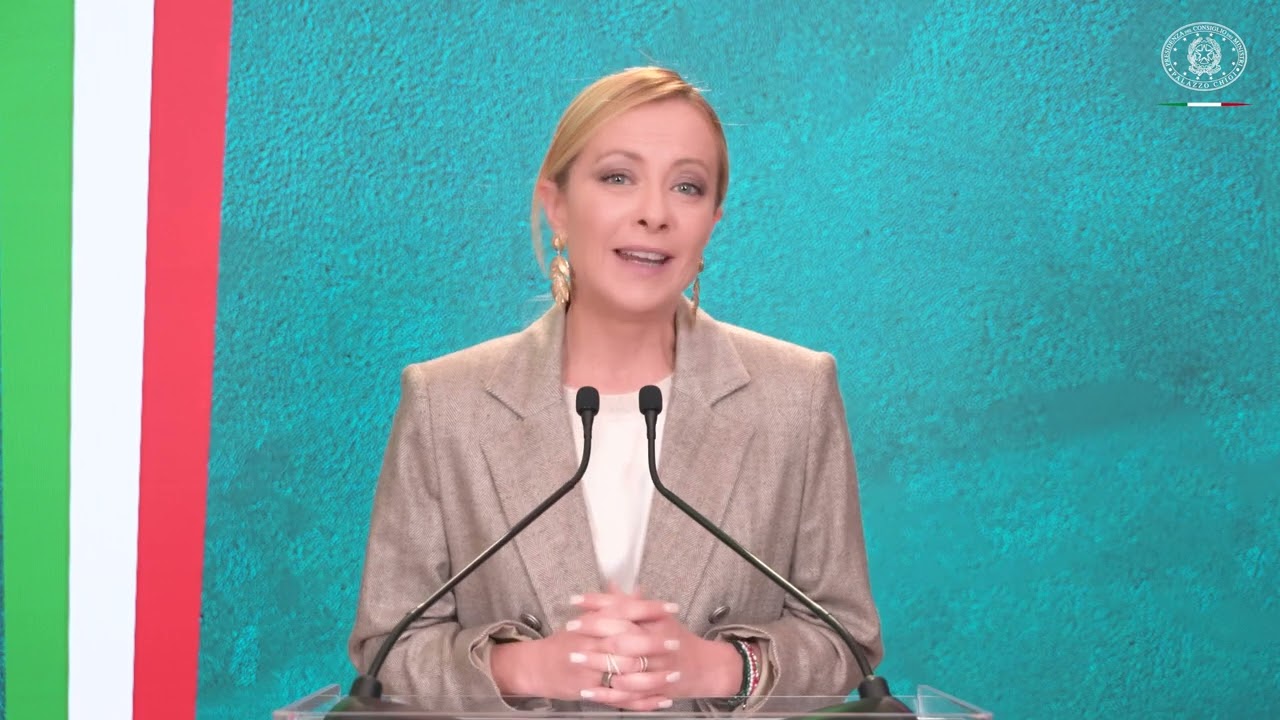 MESSAGGIO DI GIORGIA MELONI IN OCCASIONE DELLA RIAPERTURA DELLA BASILICA DI SAN BENEDETTO A NORCIA