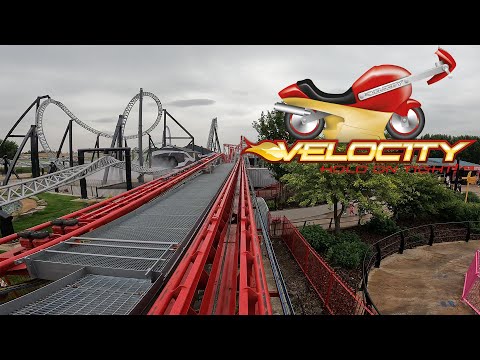Velocity [4K] 2022 Front Seat POV - Flamingo Land