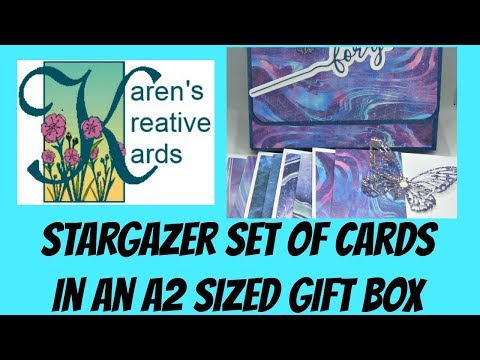 Stargazer Set Of Cards In An A2 Sized Gift Box