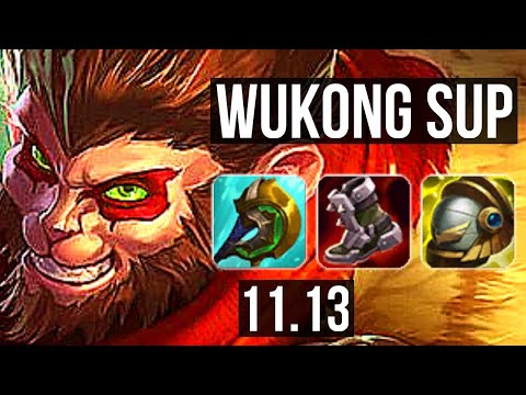 WUKONG & Senna vs JANNA & Draven (SUPPORT) | 2.0M mastery, 9/2/8 | EUW Diamond | v11.13