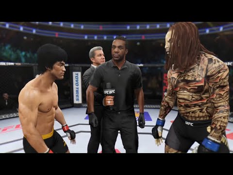 Bruce Lee vs. Wild Panther - EA Sports UFC 2 - Dragon Fights