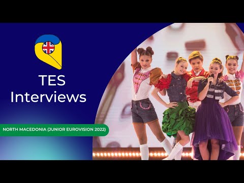 TES Interviews: Lara, Irina & Jovan (Junior Eurovision 2022 - North Macedonia)