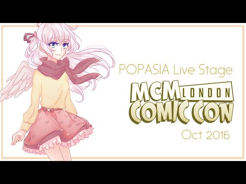 MCM Comic Con London POPASIA STAGE October 2016