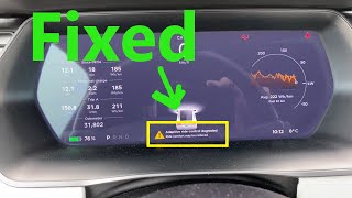 Tesla Model X Air Suspension Adjustment Issue Fixed