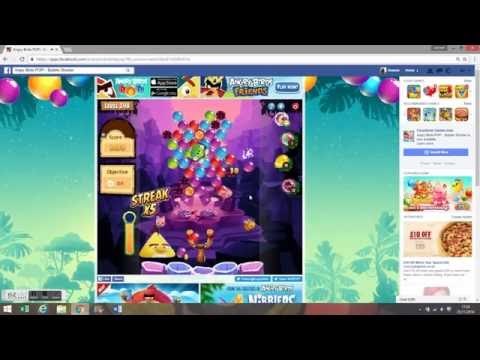 Angry Birds POP! on Facebook - Level 148 Walkthrough