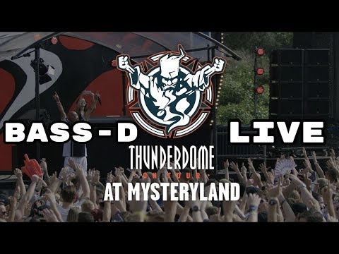 Thunderdome 2018 (26 years of Hardcore) Mit dem Bass-D Liveset auf dem Mysteryland