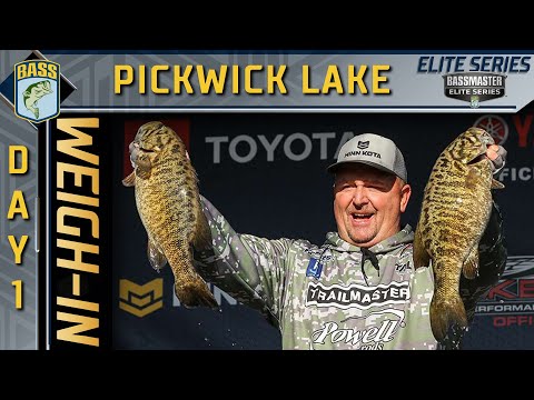 2021 Bassmaster Elite at Pickwick Lake, AL - Day 1 Weigh-In