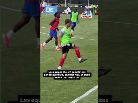 ⚽👀 Opposition pour les remplaçants français sous les yeux de Kylian Mbappé #coupedumonde #football