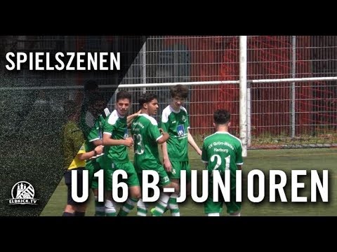 JFV Hamburg-Osteinbek - Grün-Weiß Harburg B-Junioren Landesliga - Spielszenen