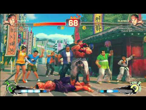 SSF4 Rank Match  MrFuji boc (RY)  vs  Ryukichikun (RY)