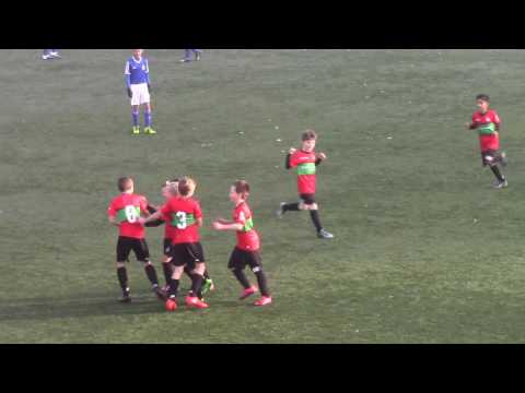 kampioenswedstrijd NEC O11-2 - OSC O11-1 (1e helft)