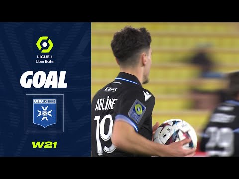 Goal Matthis ABLINE (68' - AJA) AS MONACO - AJ AUXERRE (3-2) 22/23