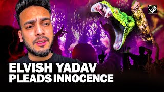 “No involvement”: YouTuber Elvish Yadav denies snake venom-racket charges