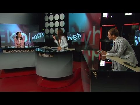 Överlämningen i nyhetsstudion blir inte som tänkt...