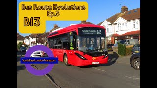 Evolution of route B13 [Bus Route Evolutions Ep.3]