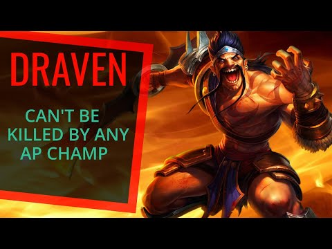 DRAVEN CAN'T BE KILLED BY ANY AP CHAMP!!! •DIAMOND ELO• Best Draven World - Vincent´s Draven