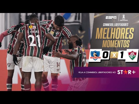 Gols e lances de Colo Colo x Fluminense